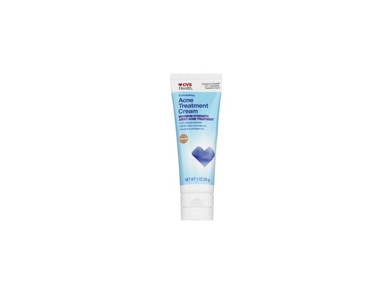 CVS Health Concealing Acne Treatment Cream Ingredients and Reviews