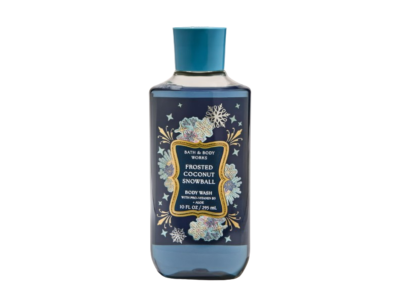 Bath & Body Works Body Wash, Frosted Coconut Snowball, 10 fl oz/295 mL