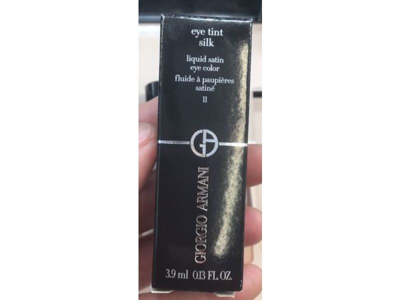 Giorgio Armani Eye Tint Silk Liquid Satin Eye Color, 11 Rose Ashes, 0.13 fl oz/3.9 mL