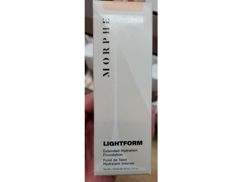 Morphe Lightform Extended Hydration Foundation, Light 02N, 1 fl oz/30 mL