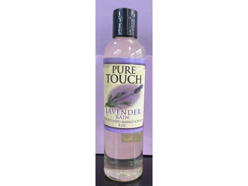 Pure Touch Water Dispersing Massage & Bath Oil, Lavender Rain, 8 oz