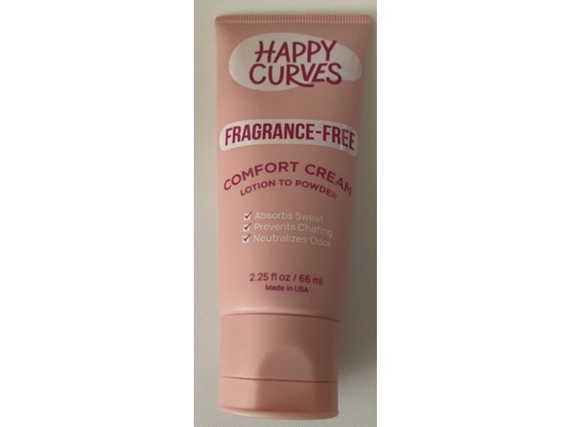 Happy Curves Comfort Cream, 2.25 fl oz/66 mL