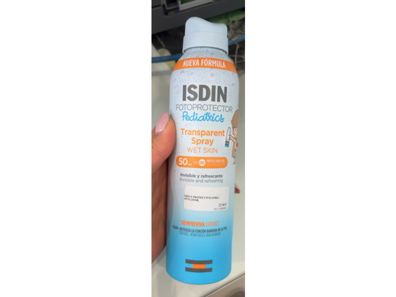 Isdin Pediatrics Transparent Spray, SPF 50, 250 mL
