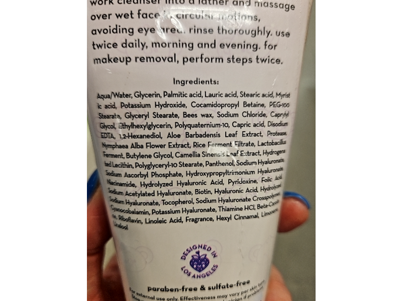 The Creme Shop Double Cleanse 2-In-1 Daily Cleanser + Makeup Remover, 5.07 fl oz/150 mL