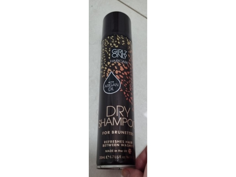 Girlz Only Hair Care Dry Shampoo, Argan Oil, 6.7 fl oz/200 mL