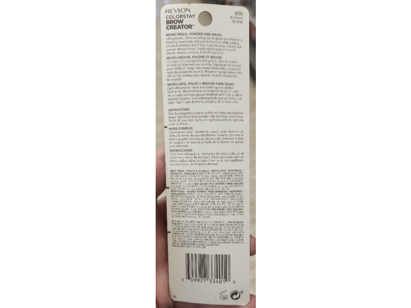 Revlon Colorstay Brow Creator Pencil & Powder, 600 Blonde