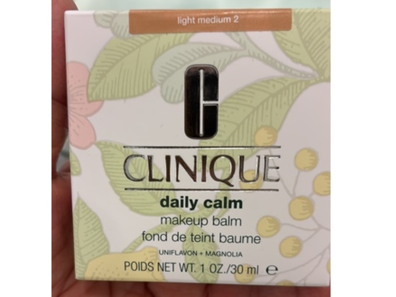 Clinique Daily Calm Makeup Balm, Light Medium 2, 1 oz/30 mL