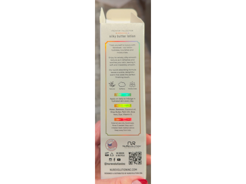 Bare Soak Silky Butter Lotion, Green Tea