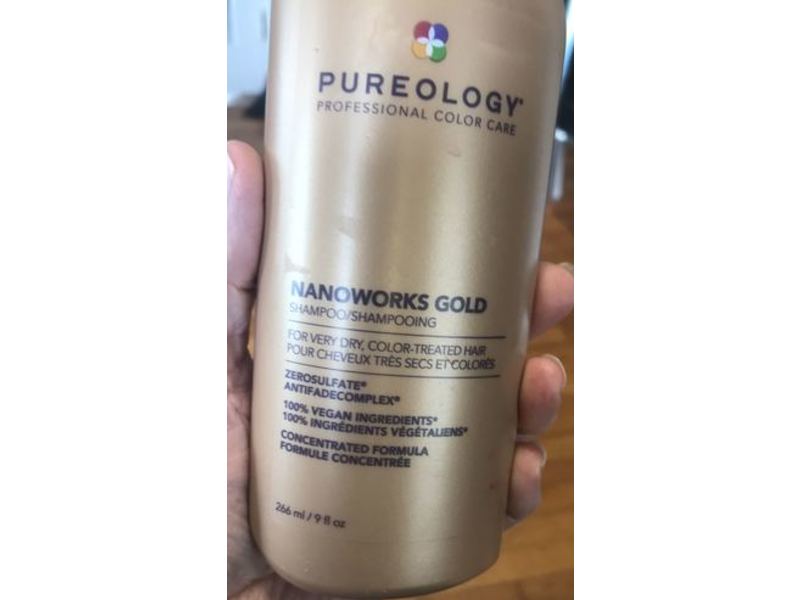 Pureology Nanoworks Gold Shampoo, 9 fl oz/266 mL