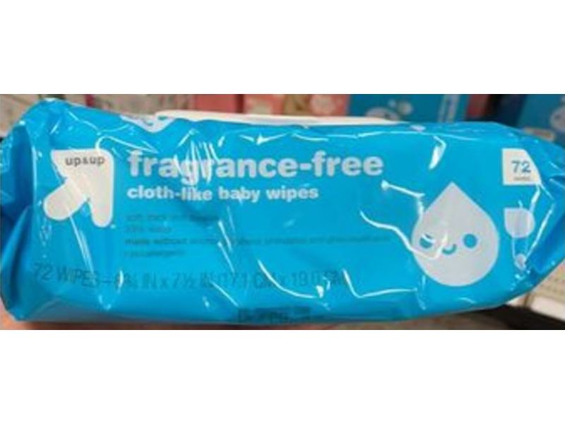 up&up Cloth-Like Baby Wipes, Fragrance-Free, 72 Ct