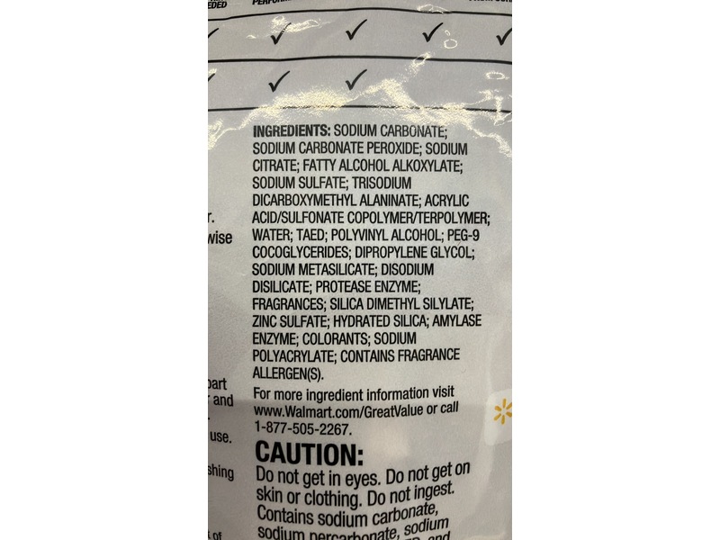 Great Value Premium Dishwasher Pacs, Fresh Scent, 11.8 oz/335 g, 26 Count