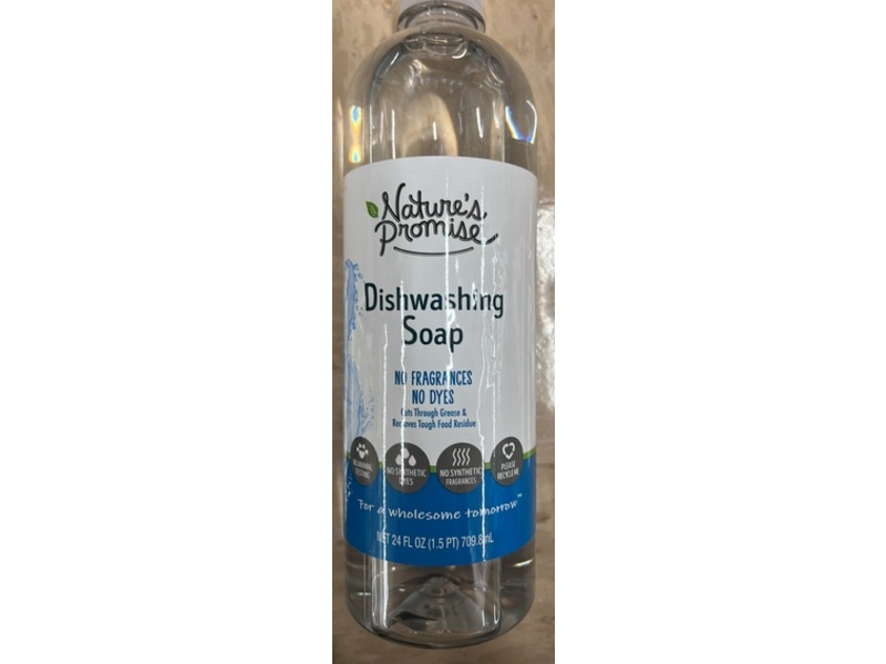 Nature's Promise Dishwashing Soap, 24 fl oz/709.8 mL