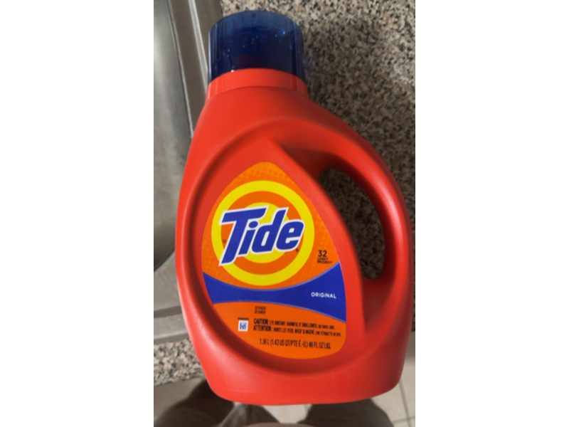 Tide Liquid Laundry Detergent, Original, 32 Loads, 46 fl oz/1.36 L