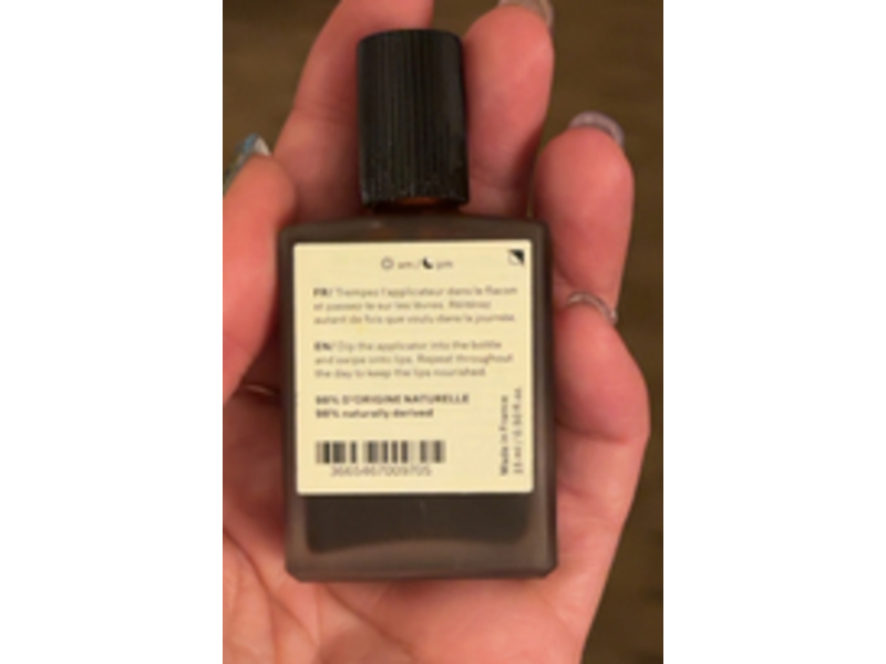 Typology Lip Oil, Black Cherry, 0.50 fl oz/1.5 mL