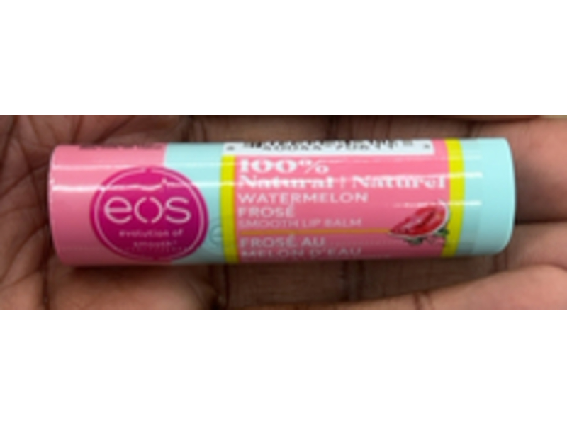 eos Natural Smooth Lip Balm, Watermelon Frose, 0.14 oz/4 g, Pack Of 2