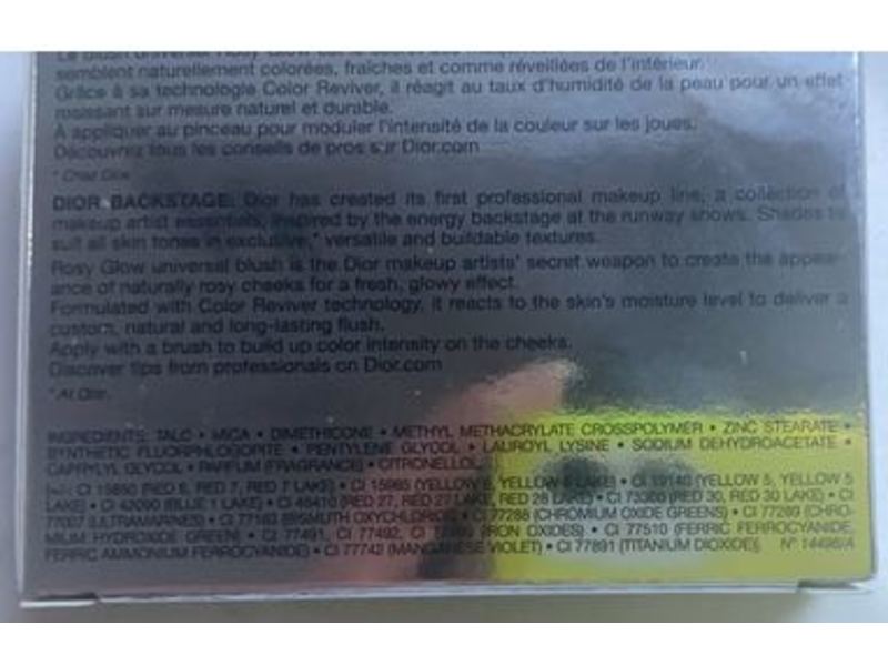 Dior Backstage Rosy Glow Blush, 004 Coral, 0.16 oz/4.6 g