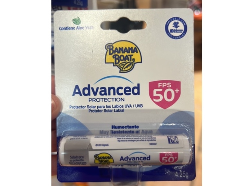 Banana Boat Advanced Protection Lip Sunscreen, SPF 50+, 4.25 g