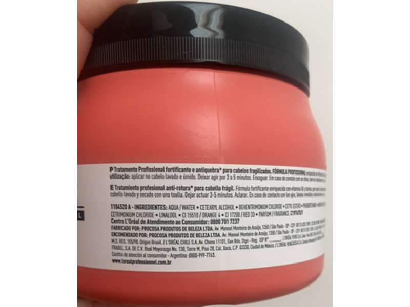 L'Oreal Professionnel Inforcer B6 + Biotina Mask, 500 g