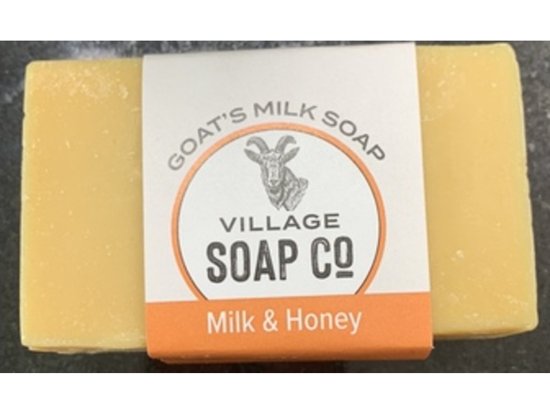 Village Soap Co Goat's Milk Soap, Milk & Honey, 3 oz