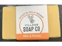 Village Soap Co Goat's Milk Soap, Milk & Honey, 3 oz - thumbnail 2