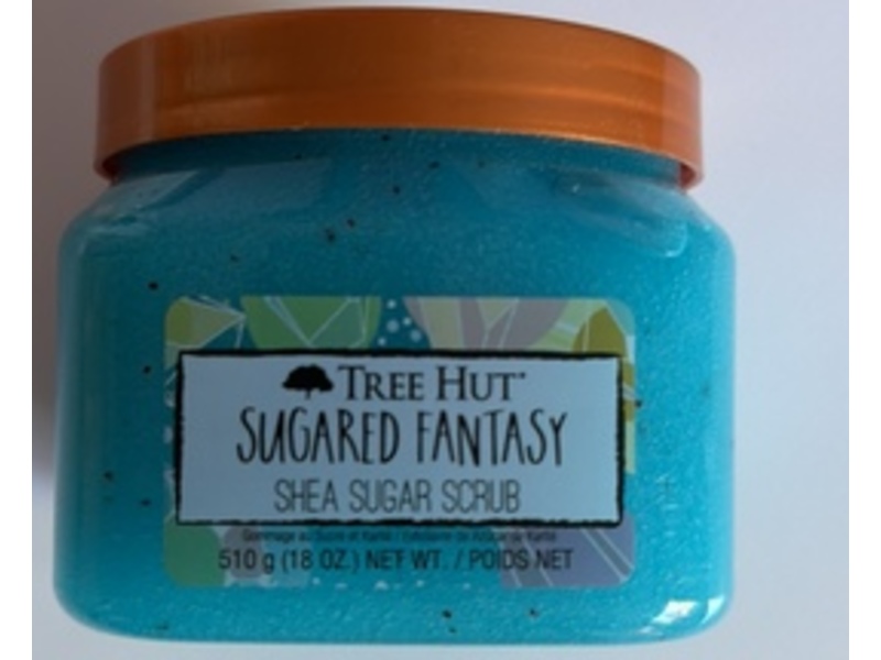 Tree Hut Sugared Fantasy Shea Sugar Scrub, 18 oz/510 g