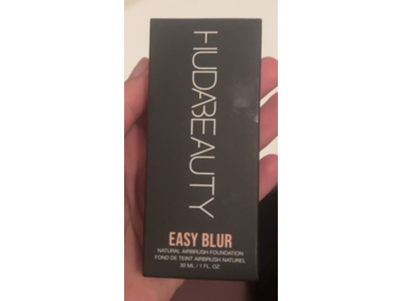 Huda Beauty Easy Blur Natural Airbrush Foundation, 320 G, 1 fl oz/30 mL