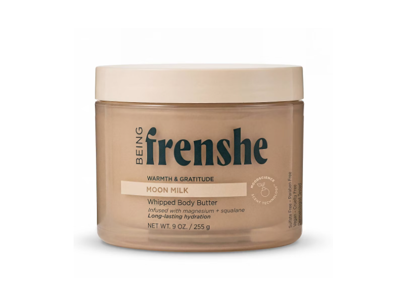 Being Frenshe Moon Milk Whipped Body Butter, Warmth & Gratitude, 9 oz/255 g