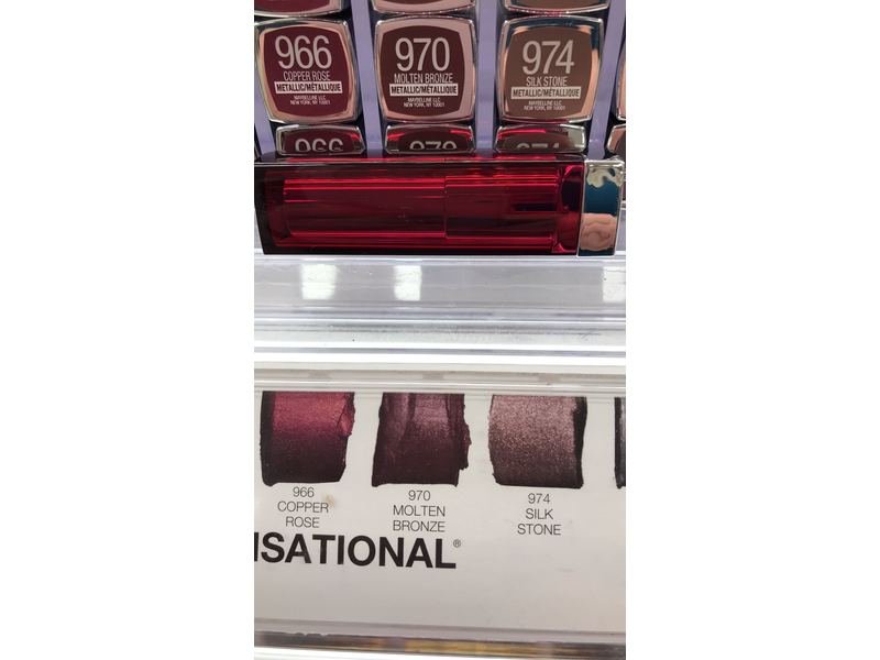 Maybelline Color Sensational Lip Color, Pink Sand 005, 0.15 oz