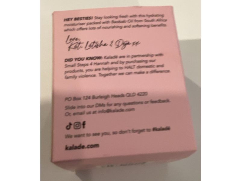 Kalade Skin Care Iykyk Daily Moisturizer, 1.69 fl oz/50 mL