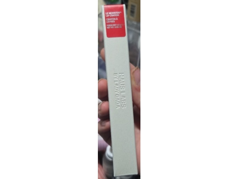 Haus Labs Le Monster Lip Crayon, Scarlett Matte, 0.05 oz/1.4 g