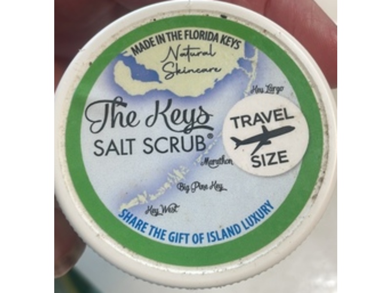 The Keys Salt Scrub Sea Salt Scrub, Lavender, 3.4 oz