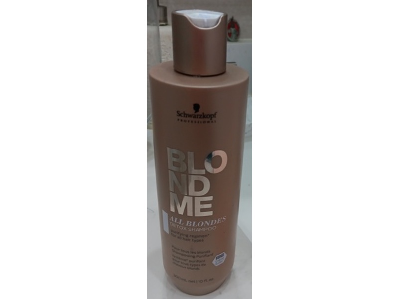 Schwarzkopf BlondMe All Blondes Detox Shampoo, 10 fl oz/300 mL
