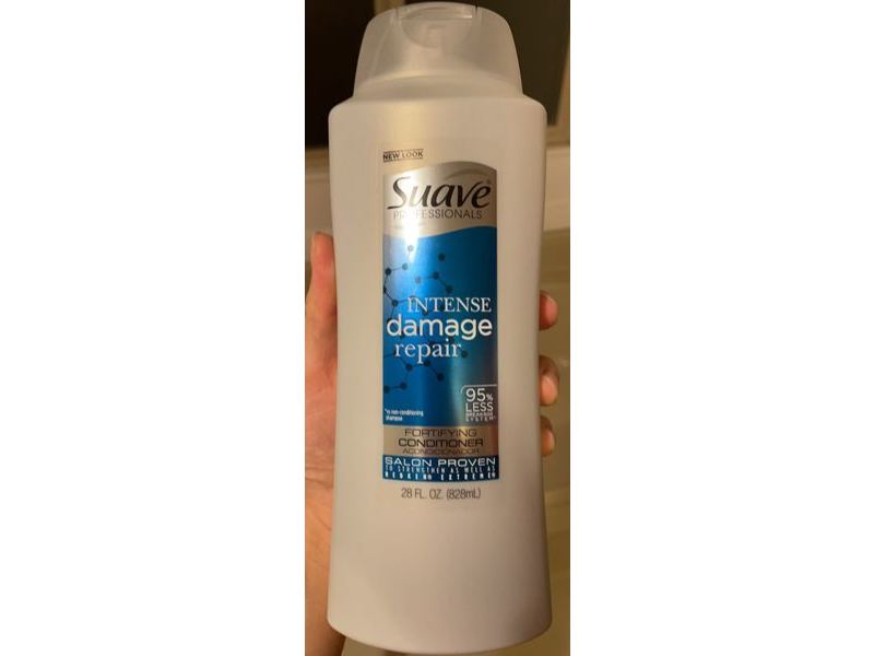 Suave Professionals Intense Damage Repair Conditioner, 28 fl oz/828 mL