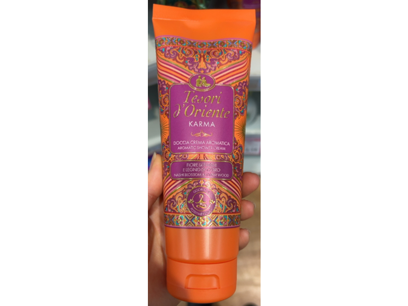 Tesori d Oriente Aromatic Shower Cream, Karma, 250 mL