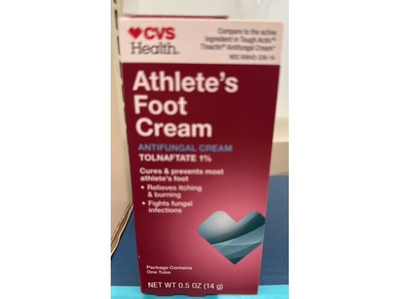 Cvs Health Athlete's Foot Antifungal Cream, 0.5 oz/14 g