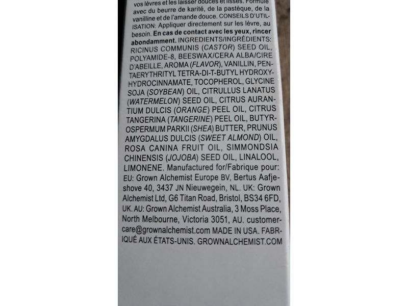Grown Alchemist Hydra-Restore Lip Balm, 0.4 fl oz/12 mL