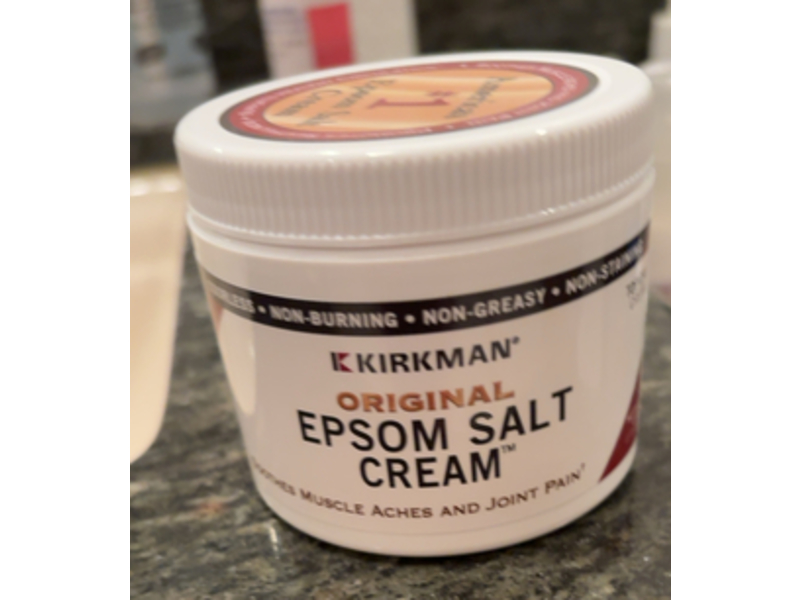 Kirkman Original Epsom Salt Cream, 4 oz/113 g