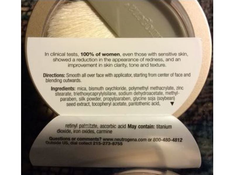 Neutrogena Mineral Sheers Loose Powder Foundation, Natural Ivory, 0.19 oz