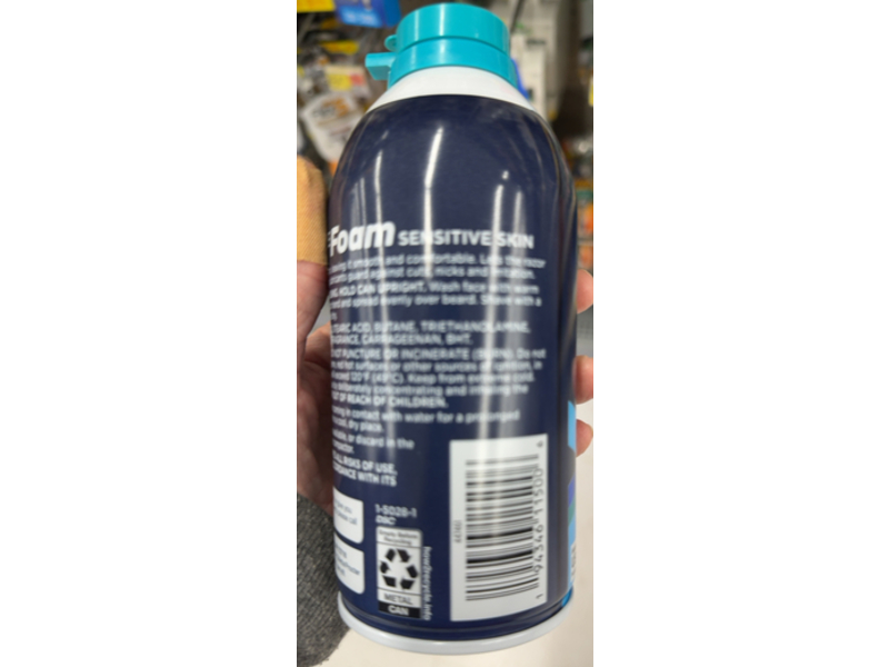 Equate Shave Foam, 10 oz/283 g