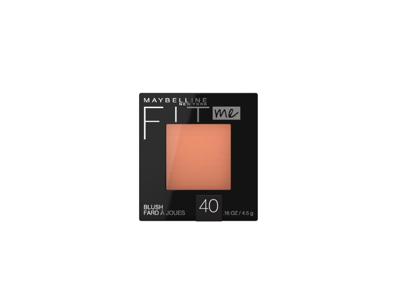 Maybelline New York Fit Me Blush, 40 Peach, 0.16 oz/4.5 g