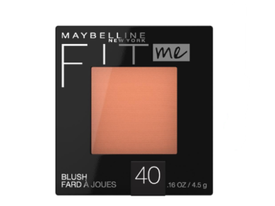Maybelline New York Fit Me Blush, 40 Peach, 0.16 oz/4.5 g