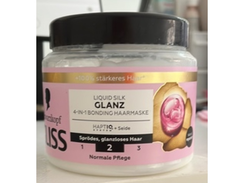 Schwarzkopf Gliss Liquid Silk 4-In-1 Bonding Hair Mask, 400 mL
