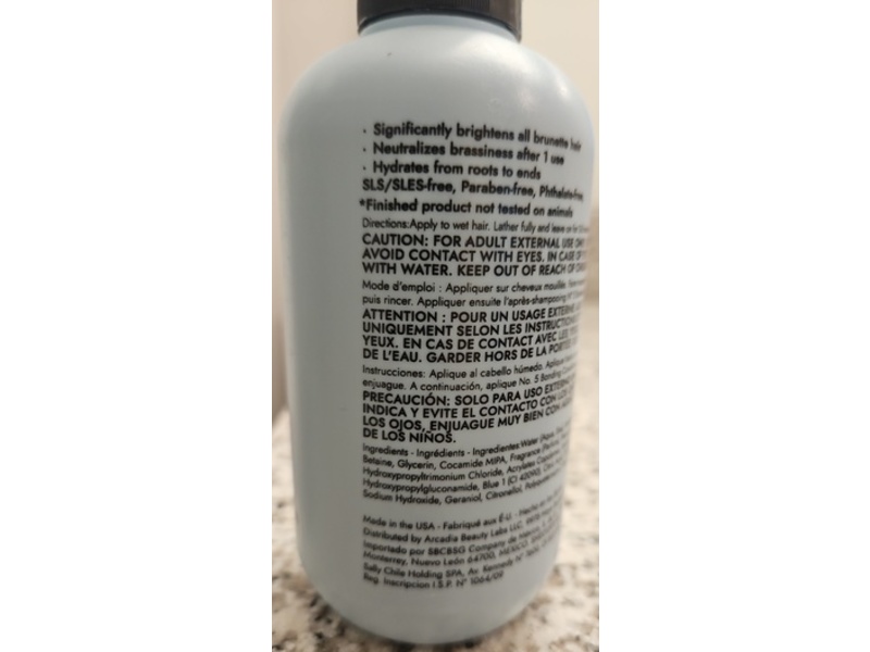 Bondbar Bonding Blue Shampoo, 8 fl oz/236 mL