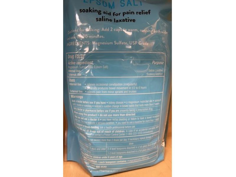 Sprouts Farmers Market Epsom Salt, 2.26 kg