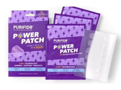 Purifide 3-In-1 Technology Power Patch, 36 Count