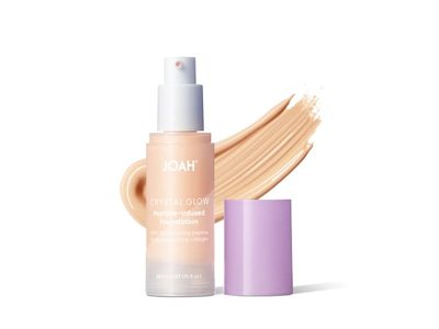 Joah Crystal Glow Peptide-Infused Foundation, FN020, 1.01 fl oz/30 mL