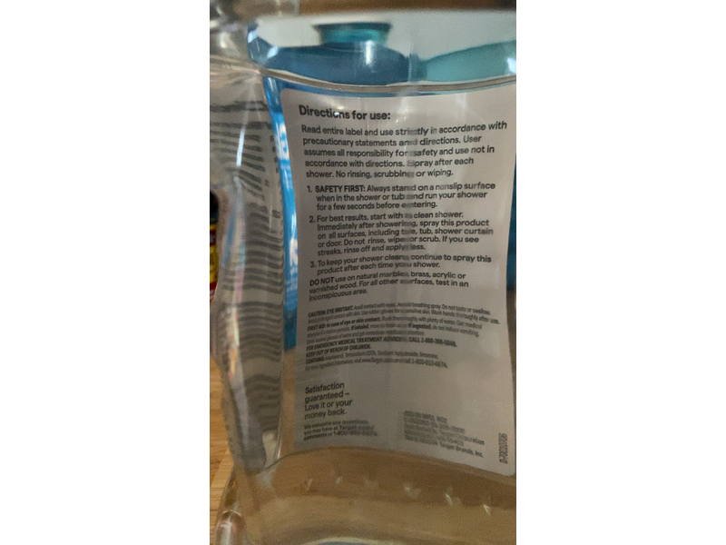 Up & Up Daily Shower Cleaner, Fresh Scent, 64 fl oz/2 L