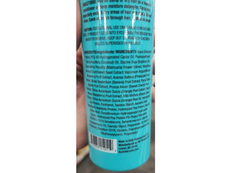 Rock The Locks Total Softie Leave-In Conditioner, Coconut Oil, 8.5 fl oz/251 ml