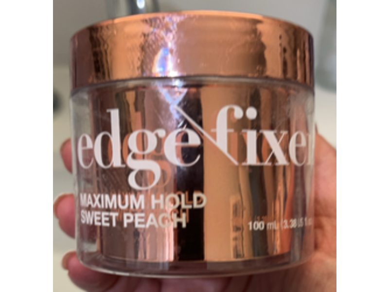 Kiss Color & Care Edge Fixed Maximum Hold, Sweet Peach, 3.38 fl oz/100 mL