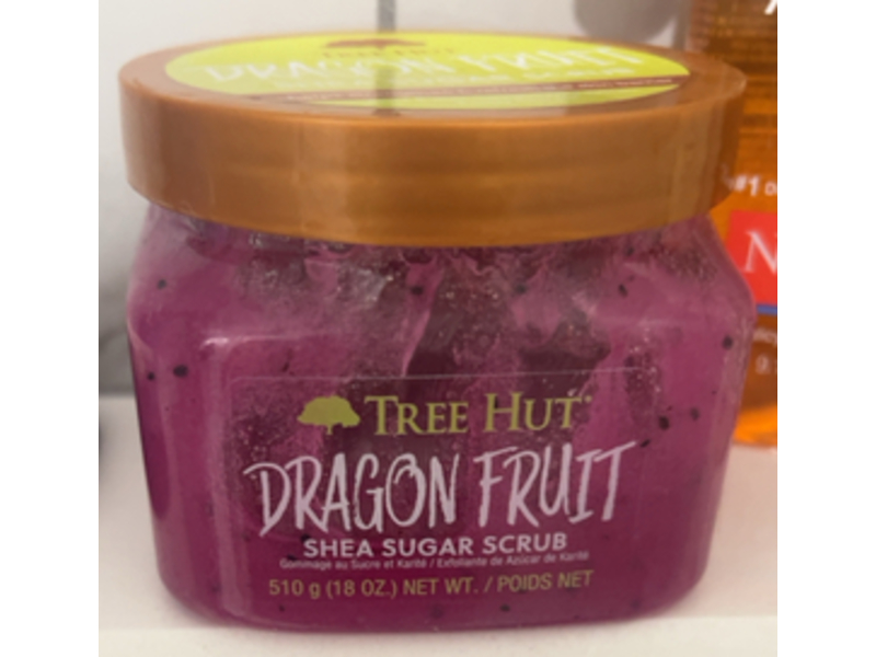 Tree Hut Shea Sugar Scrub, Dragon Fruit, 18 oz/510 g